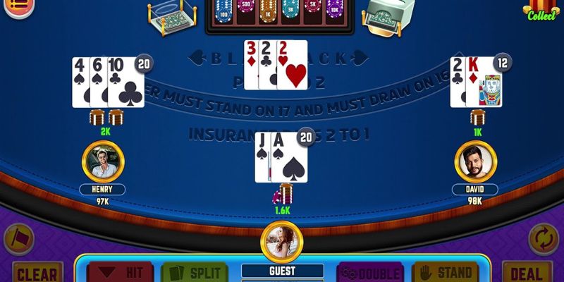 Blackjack - Trò chơi trực tuyến nổi tiếng toàn cầu 