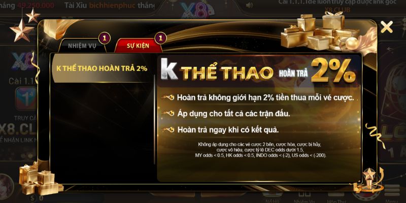 Các chương trình ưu đãi X8 có tính giá trị cao 