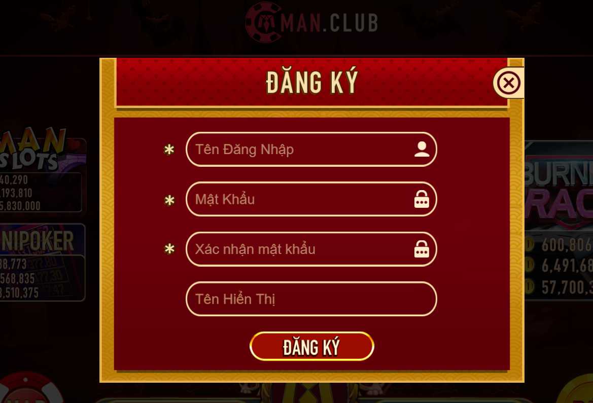 Hướng dẫn tham gia đăng ký thành viên Manclub